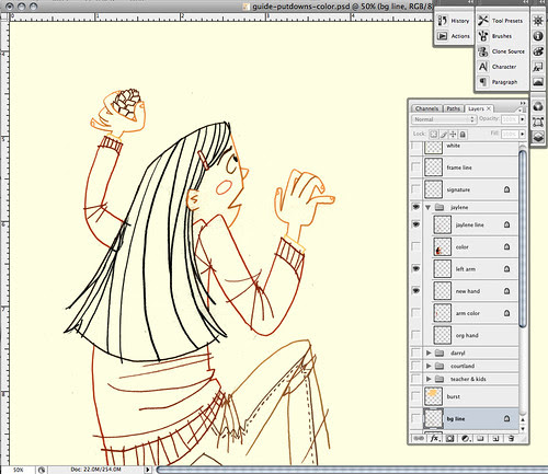 Putdowns step-by-step: girl line