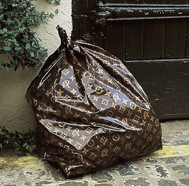 Prada Bags: Louis Vuitton Garbage Bags