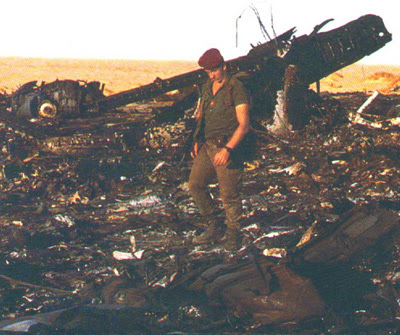 Debris from UTA772 in the Sahara Desert Debris from UTA772 in the Sahara