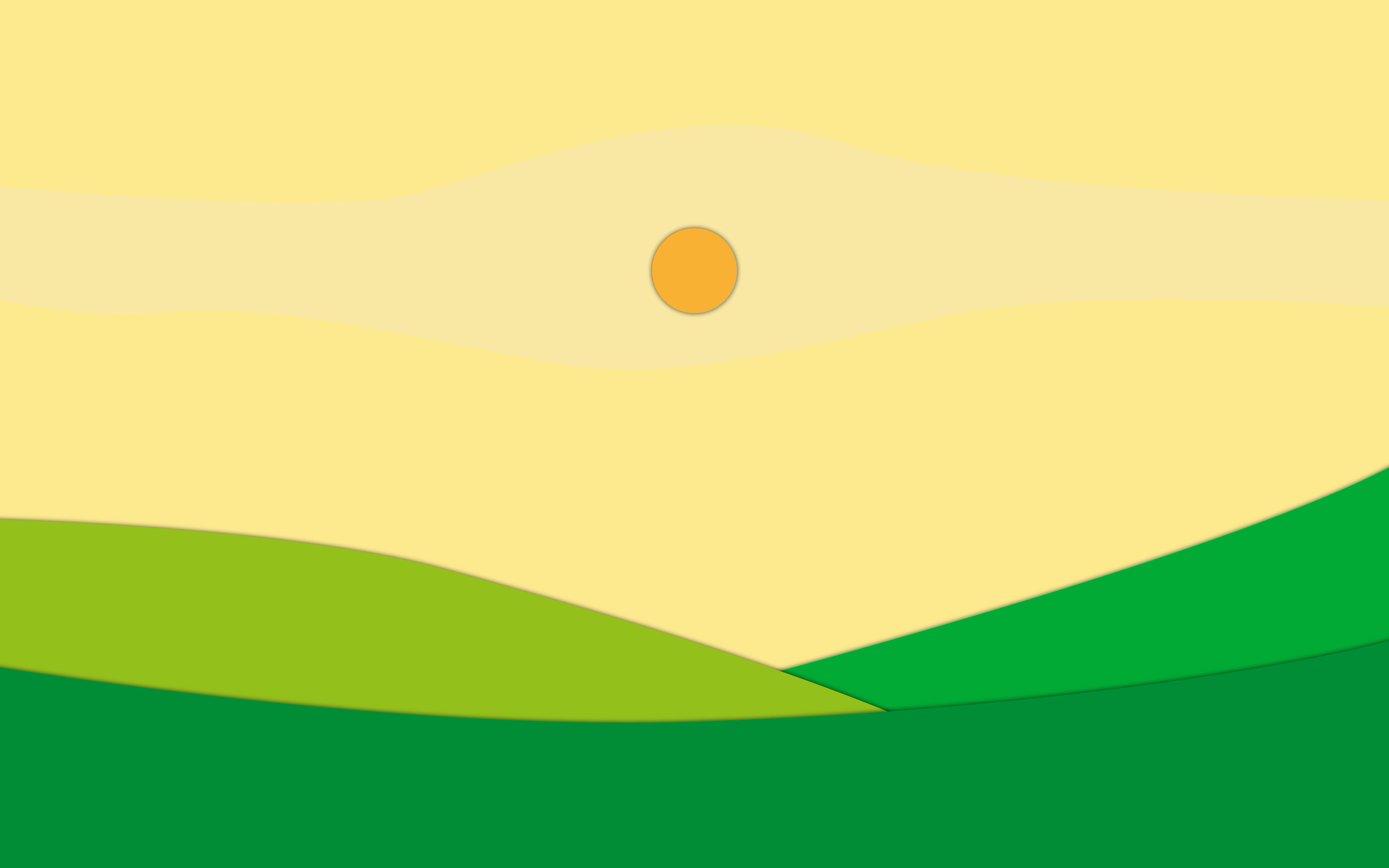 Minimalist Wallpaper Desktop Yellow - Mosaic Wallpaper