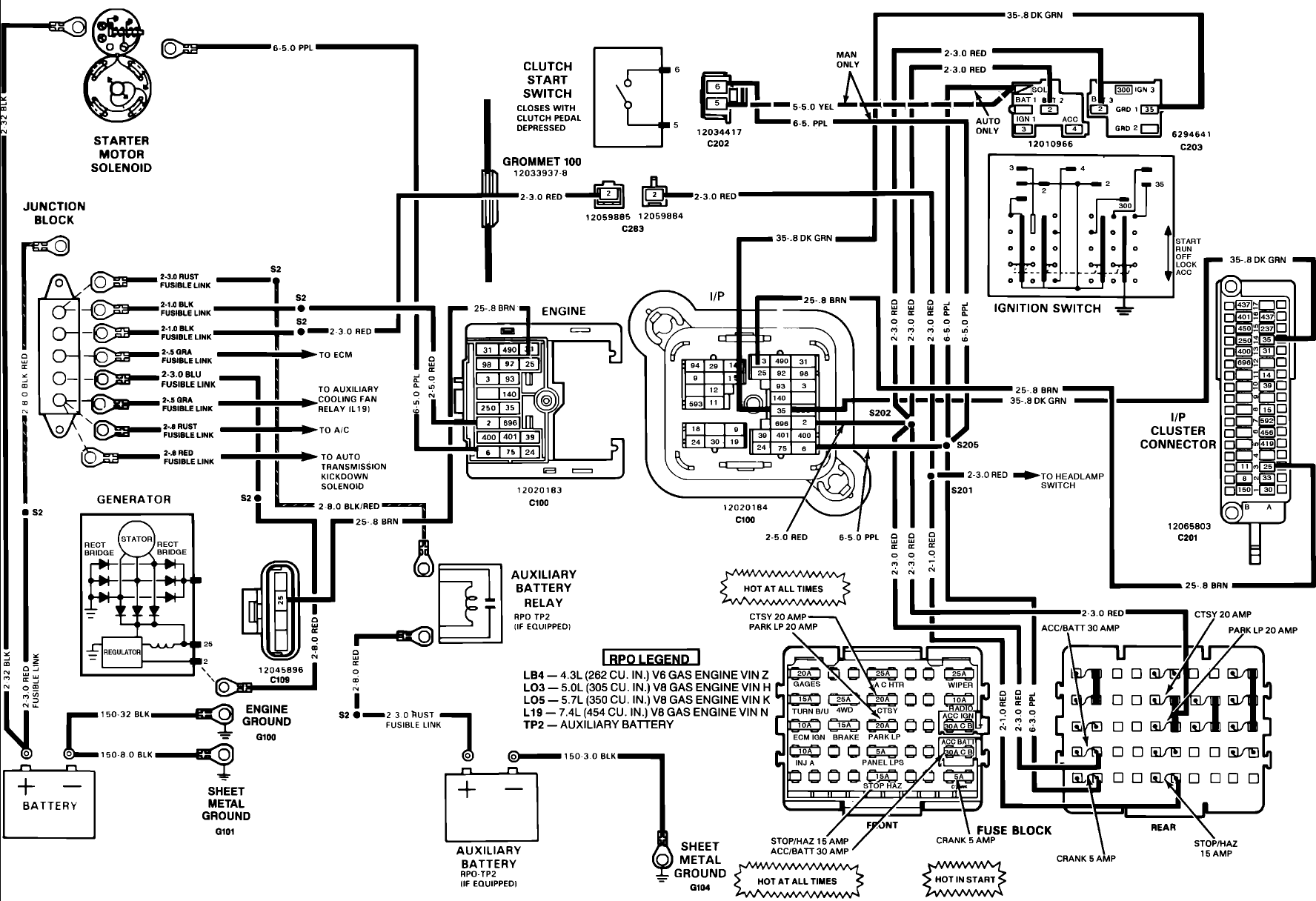 1987 Chevy Tbi Wiring Diagram