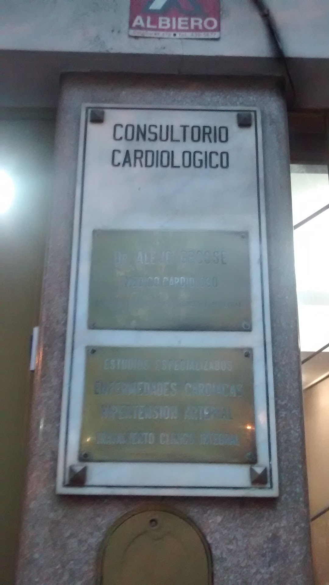 Consultorio Cardiológico Dr. Alejo Grosse