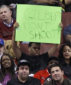 Gilbert dont shoot
