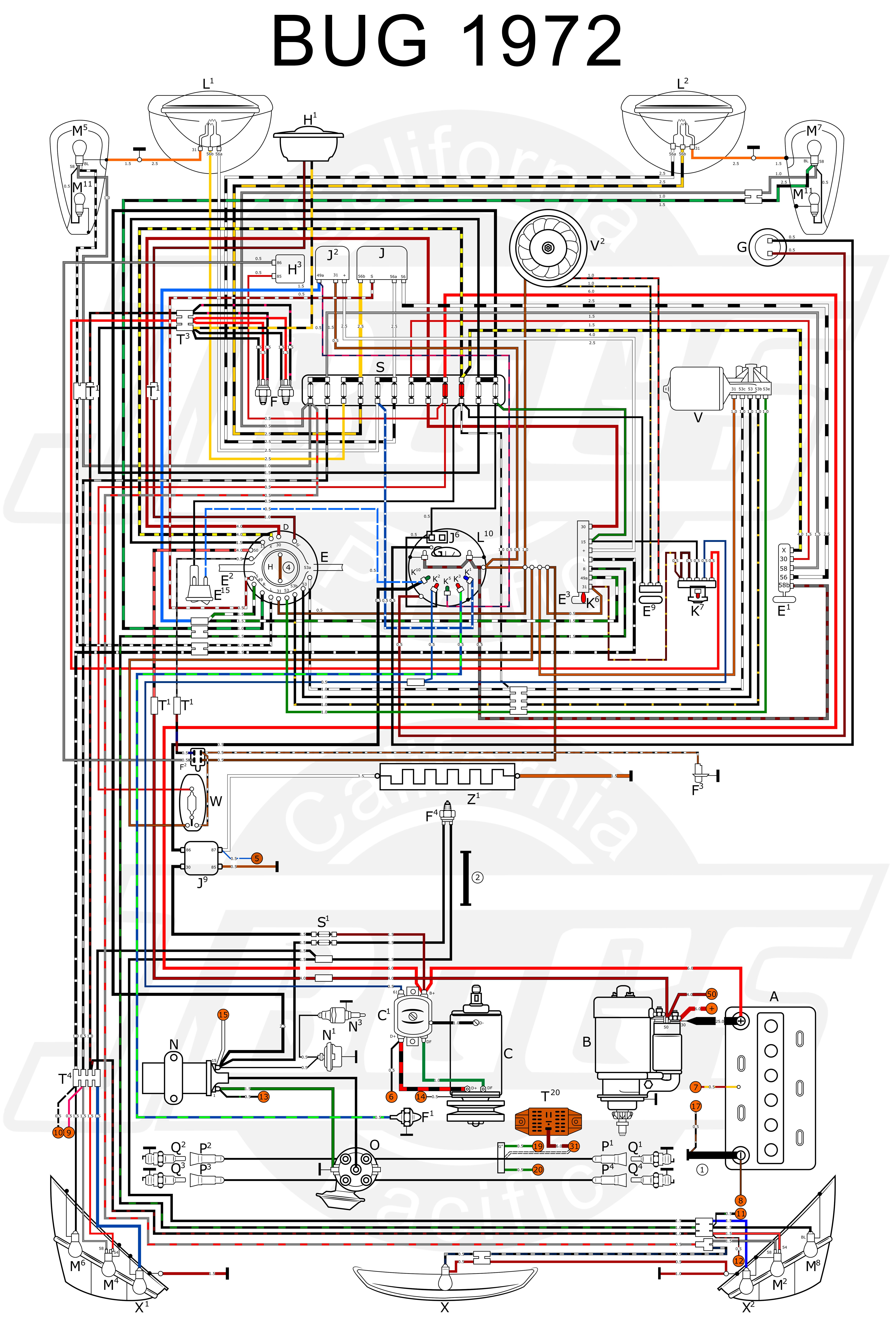 1979 Vw Beetle Wiring Diagram - Wiring Diagram Schemas
