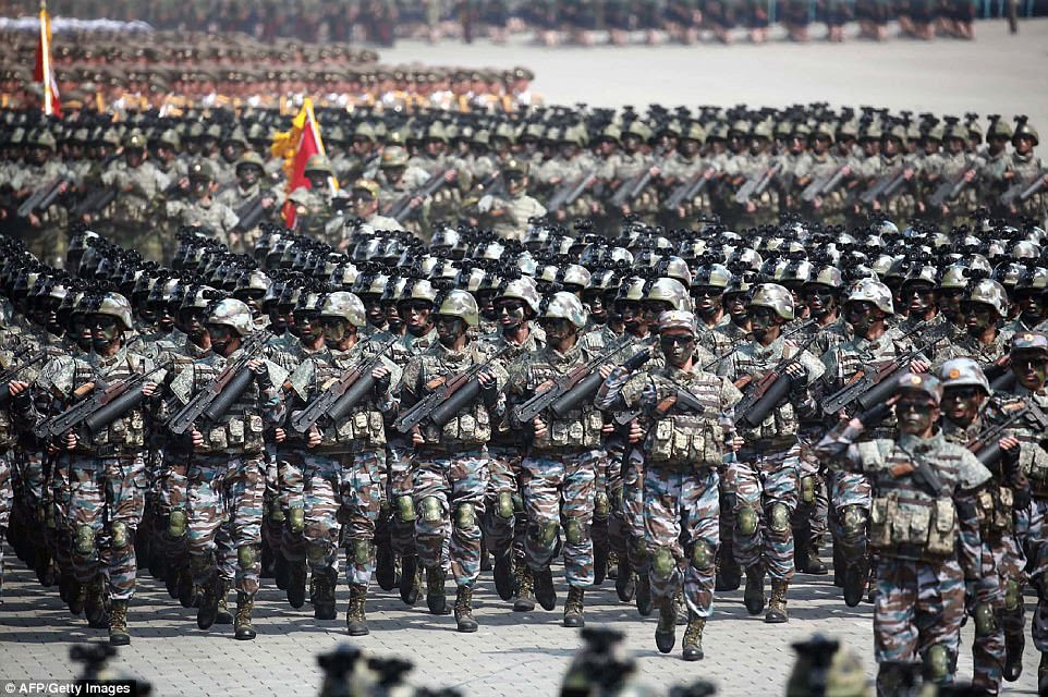 A Pentagon report singled out the Special Forces soldiers as 'among the most highly trained, well-equipped, best fed and highly motivated" forces in North Korea's army
