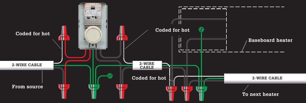 59 Wiring Diagram For Two Baseboard Heaters To One Thermostat - Wiring