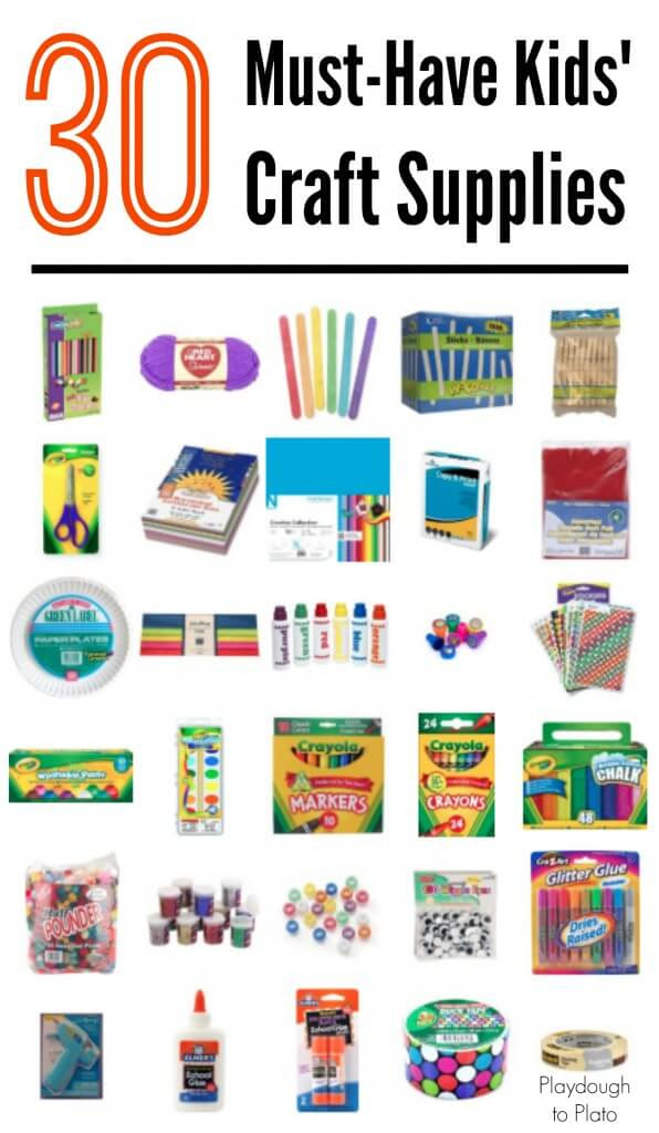 Basic Art Supplies List / This is a question we hear a lot at kinderart