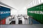 Eye Candy: Shipping Containers Grunge Up Stark Modern Office | Co ...