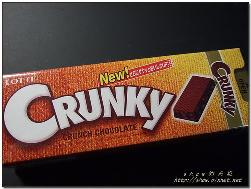 樂天 Crunky 脆心巧克力