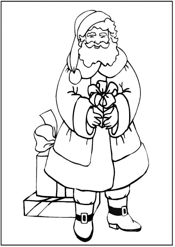 Nikolaus Zum Ausschneiden / Nikolaus Zum Ausmalen Und Ausschneiden