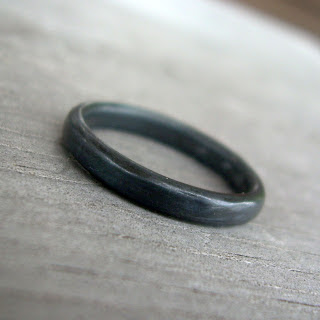 recycled silver ring