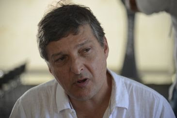 O presidente da Associação Brasileira de Agroecologia, Paulo Petersen após lançamento da atualização do dossiê contra os agrotóxicos no 12º Congresso Brasileiro de Saúde Coletiva, na Fiocruz.