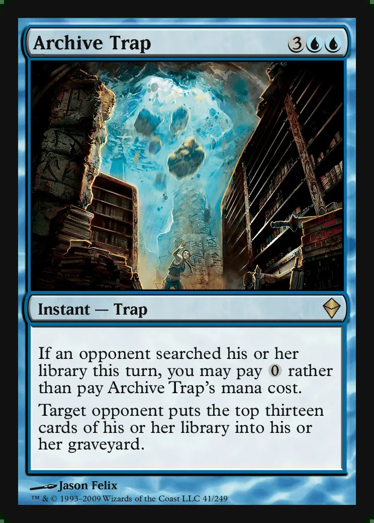 Archive Trap
