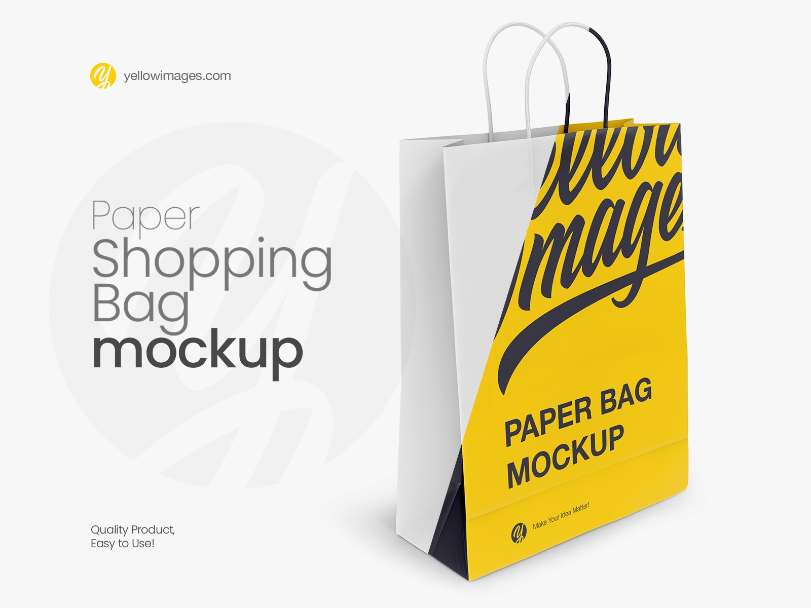 Download Handle Bag Mockup Yellowimages Mockups