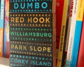 Brooklyn Hoods on Wood - Five Art Block Set - Pick the Hoods