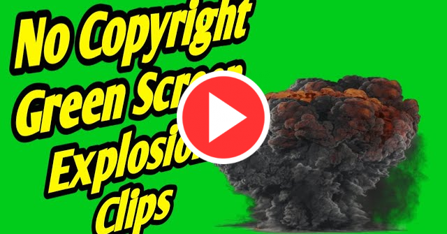 No Copyright Green Screen Explosion Animation Download || Green Screen Animations Video
