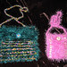 .two crocheted bags