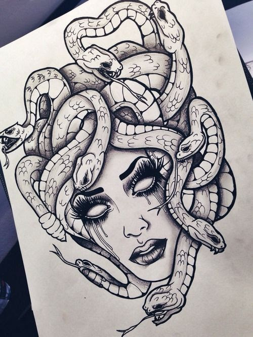 This! 25+ Little Known Truths on Pretty Medusa Drawing Easy: You are in ...