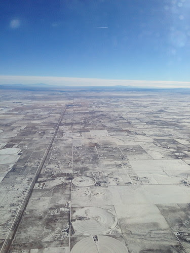 New Mexico from the airplane