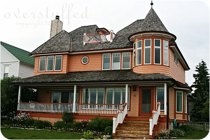 Orange house