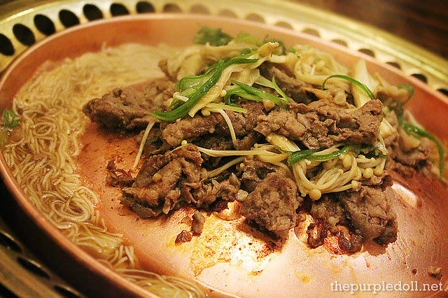 Sariwon Bulgogi with Sweet Potato Noodles