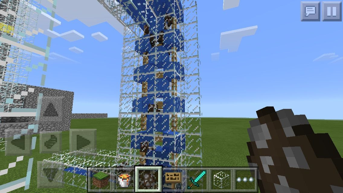 最高のマインクラフト 綺麗なマイクラpe エレベーター 階数指定