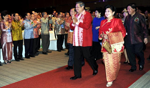 SBY Hadiri Silaturahmi Hakka Indonesia Sejahtera