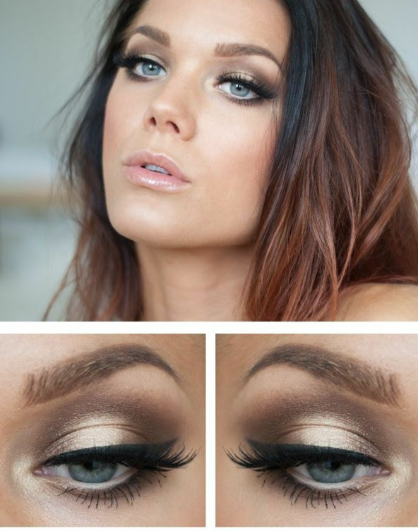 blaue augen braune haare lippenstift blaue augen braune haare lippenstift