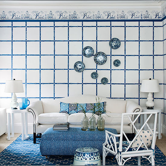 China blue | How to decorate with blue | PHOTO GALLERY | Homes & Gardens | housetohome.co.uk