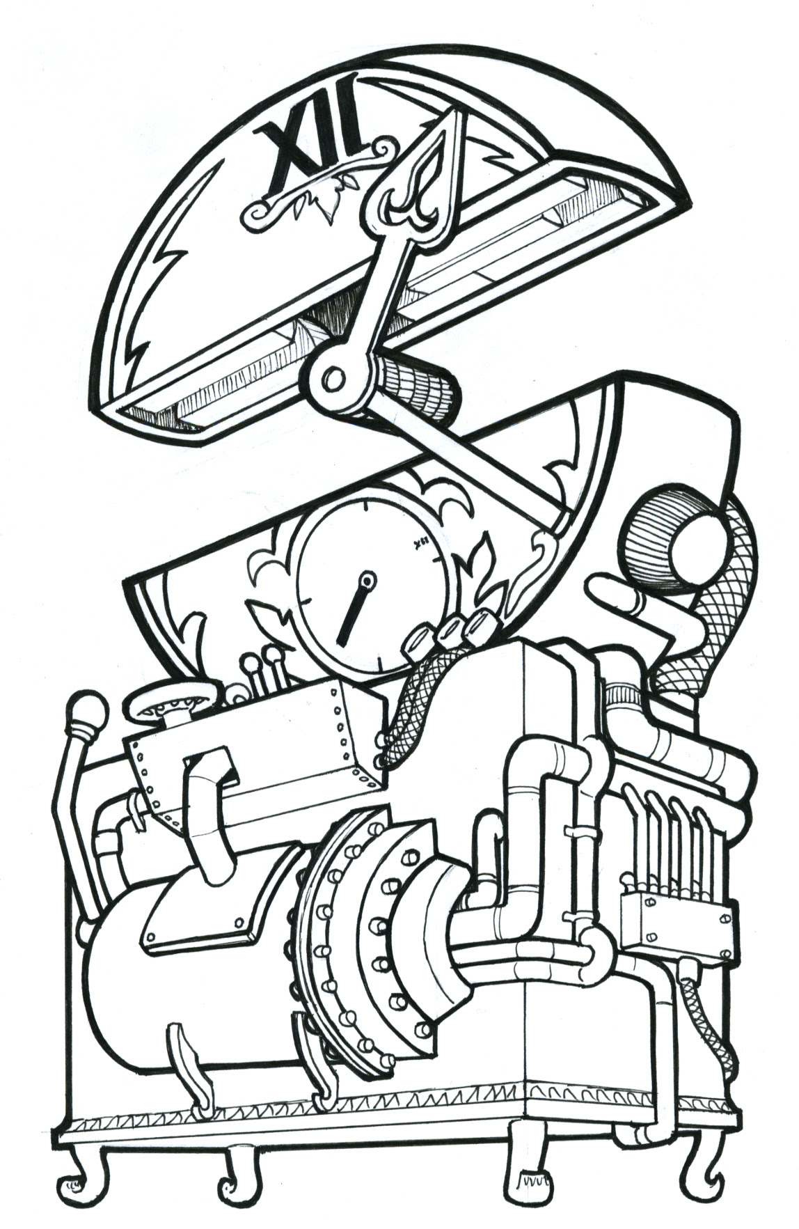 Featured image of post Simple Time Machine Drawing Easy While older drawing applications were severely limited their modern counterparts are extremely powerful offering lots of capabilities as well as plenty more tools available at your disposal