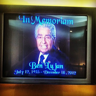 R.I.P. Speaker Ben Lujan