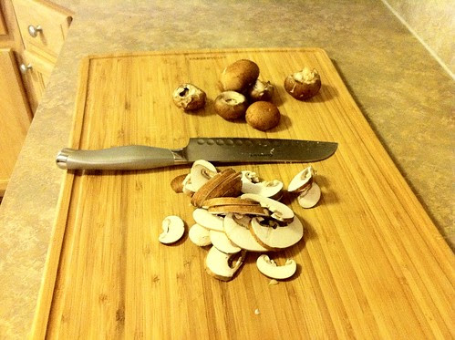 Sliced Mushrooms
