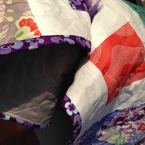 Love purple binding!