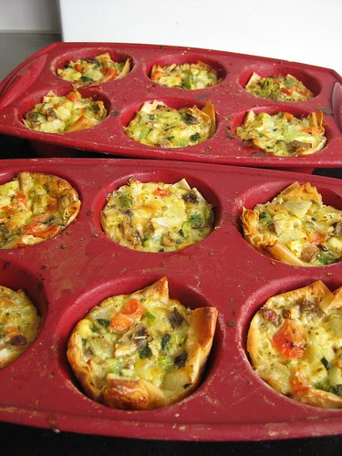 The Pseudo Chefs' Cookbook: Quiche - with filo pastry