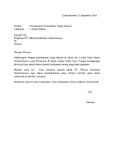 Contoh Surat Permohonan Pemindahan Tiang Listrik Bagikan Contoh