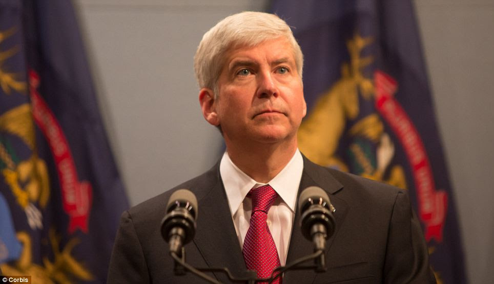 In many respects, I describe today as both a sad day ... saying there's a financial emergency in Detroit, but also a day of optimism and promise because it's time to start moving forward and solving these problems,' said Governor Rick Snyder