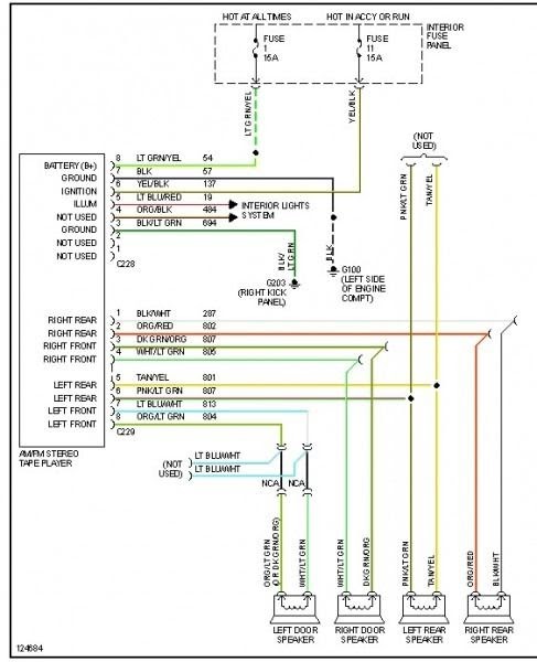 1998 Nissan Altima Radio Wiring Diagram - Wiring Schema