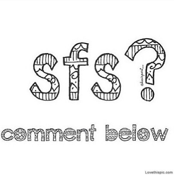 What Does Sfs Mean In Text