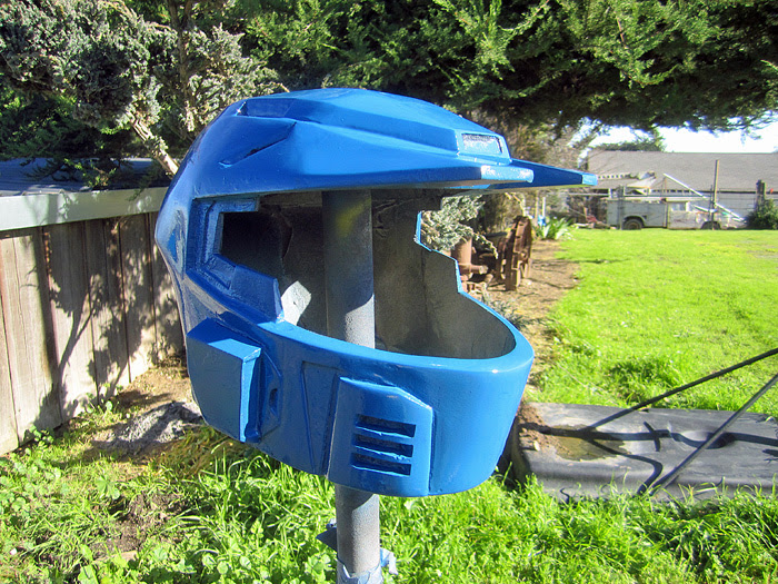 Caboose Helmet test paint 3