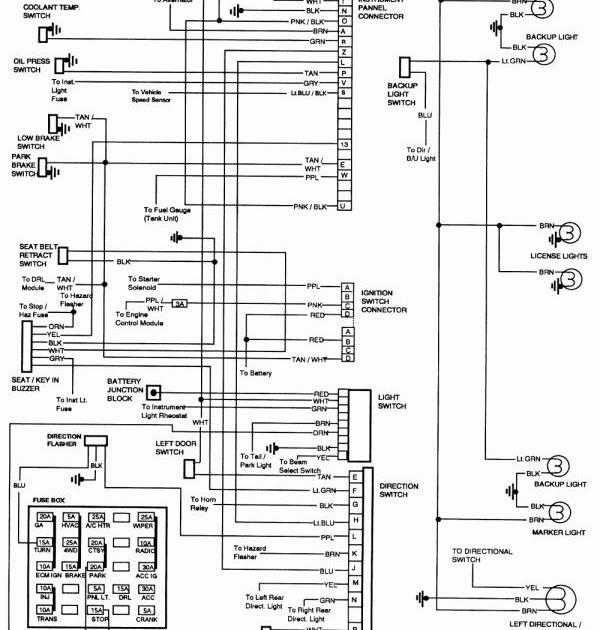 Tail Light Wiring Diagram 1963 Chevy C 10 | Wire