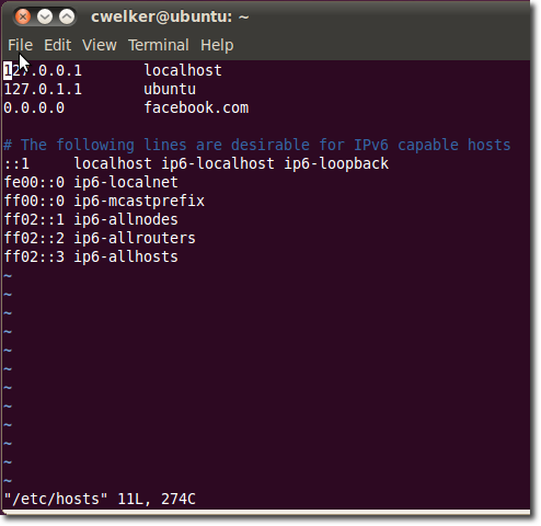 Hosts Vim Ubuntu Hosts Vim Ubuntu
