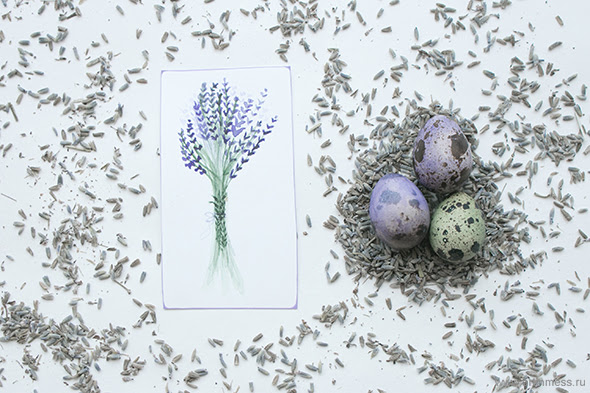 Пасха в лавандовых тонах / Easter in lavender colors