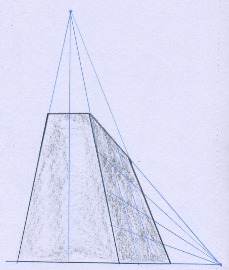 SkyGecko: Space: Perspective Drawing: 2 Point