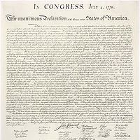 The Declaration Of Independence From Great Britain