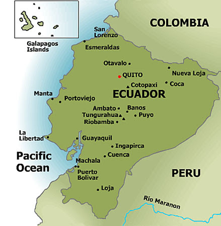 Karta över Ecuador – Karta 2020