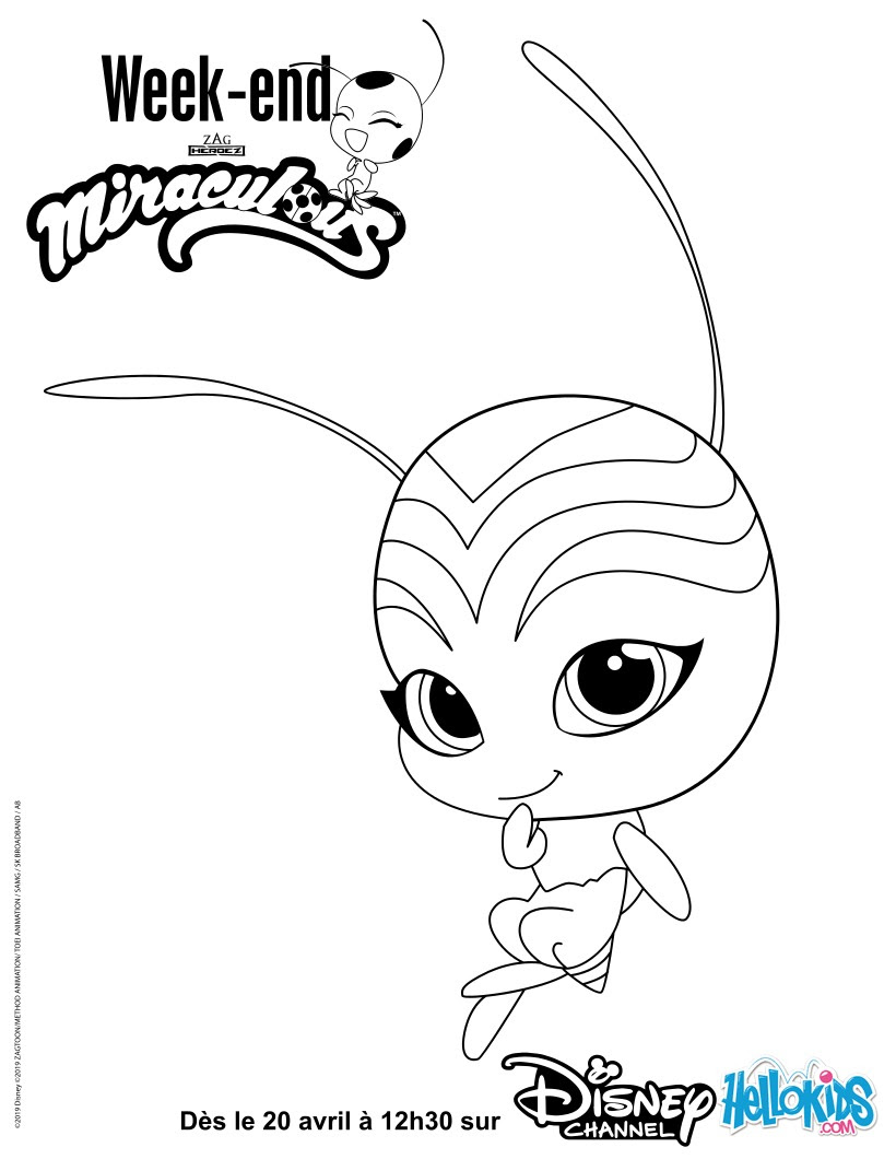 Coloriage Miraculous à Imprimer