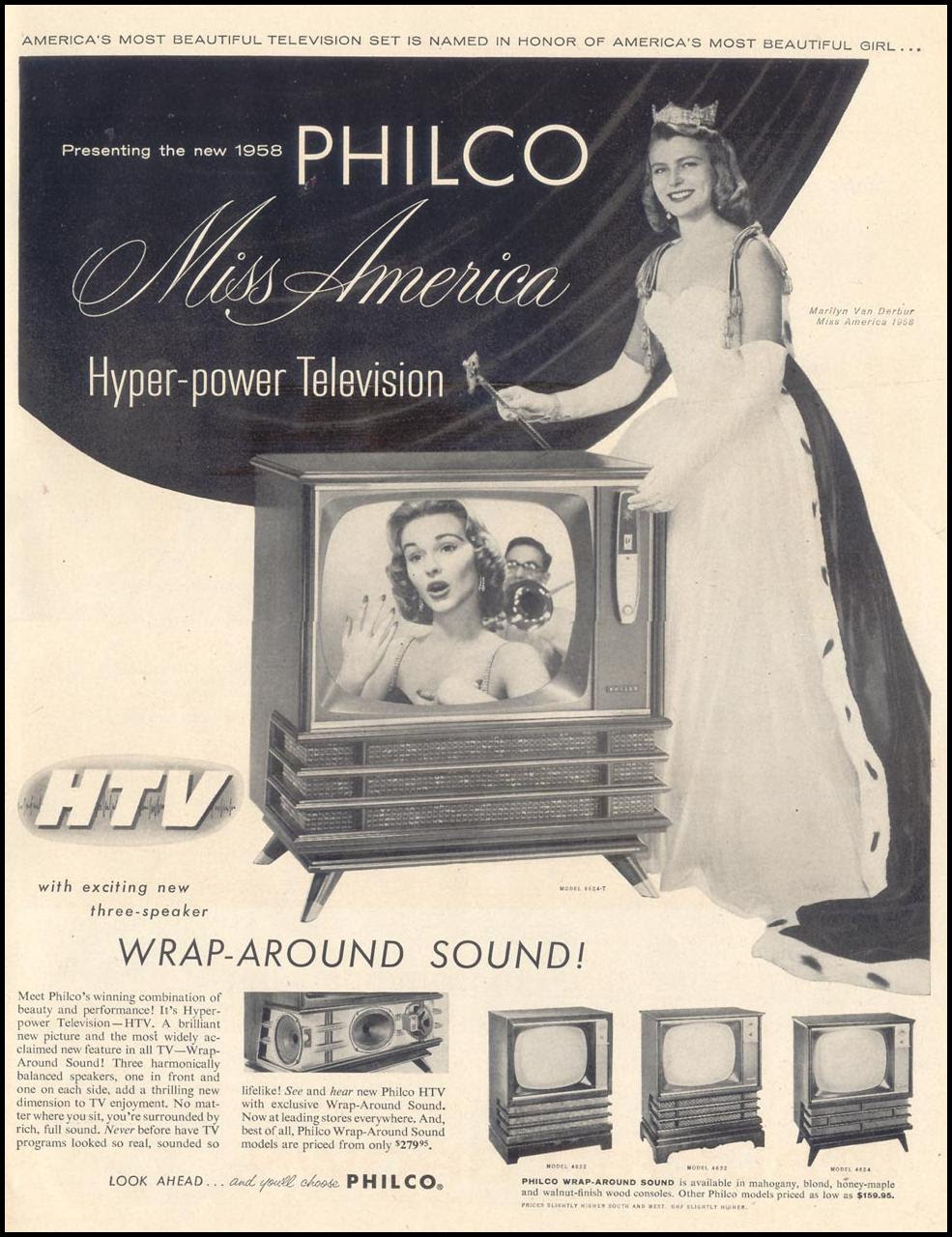 PHILCO MISS AMERICA HYPER-POWER TELEVISION
LIFE
11/11/1957
p. 1