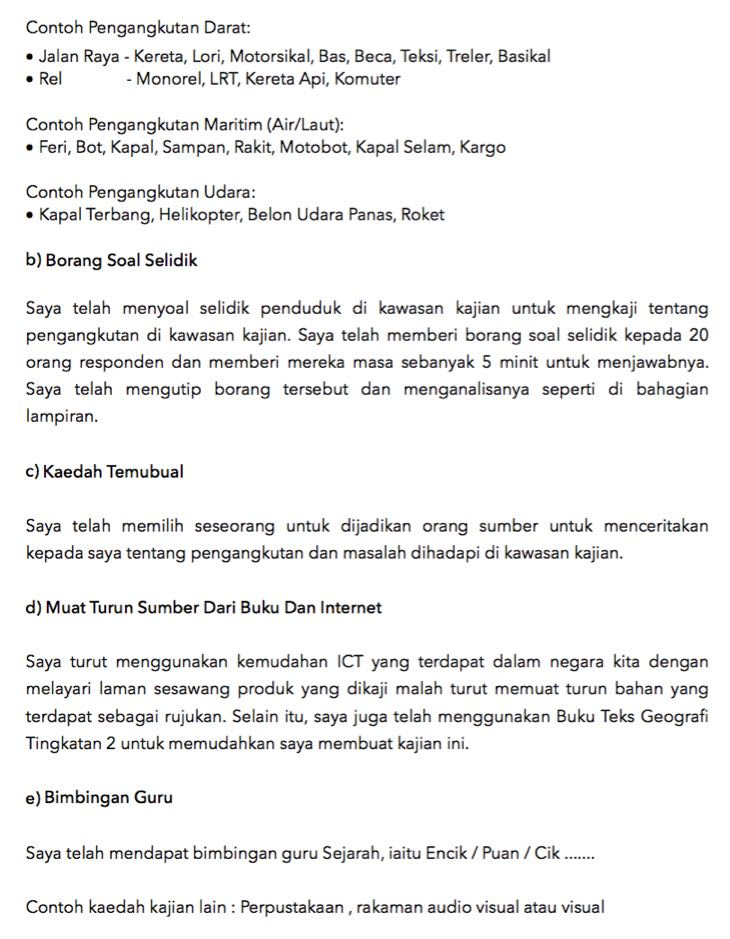 Contoh Geografi Pt3 - Fontoh