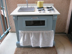 Simple Blue Kitchen