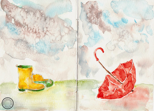 sketchbook - rainy day 1
